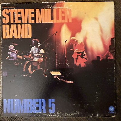 #ad Steve Miller Band Number 5 Vinyl LP Orig Record VG $9.99