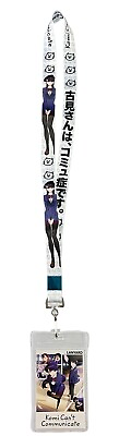 #ad Komi Can#x27;t Communicate Lanyard Anime Licensed NEW $8.95