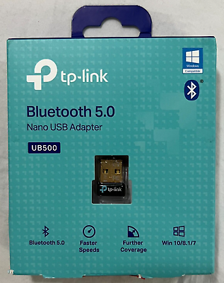#ad TP Link UB500 Bluetooth 5.0 Wireless USB Dongle Adapter for PC Computer XBox PS4 $13.25