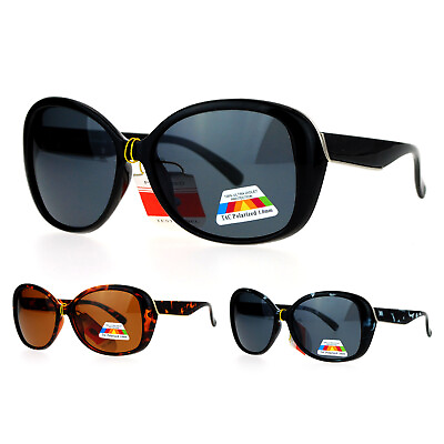#ad SA106 Antiglare Polarized Lens Oversize Butterfly Womens Sunglasses $12.95