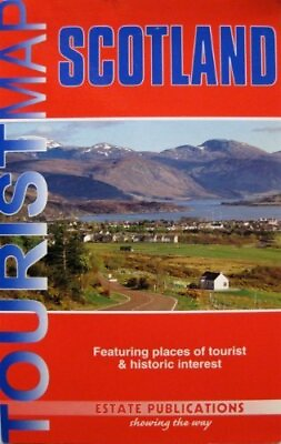 #ad Scotland Leisure Maps by Estate Publications Sheet map folded Book The Fast $8.66