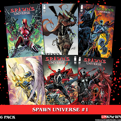 #ad 6 PACK SPAWN UNIVERSE #1 06 23 2021 $23.00