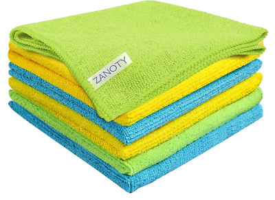 #ad Microfiber towels Cleaning Cloth 24 Kitchen Softer Highly Absorbent Lint free $12.50