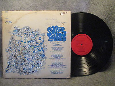 #ad 33 RPM LP Record Super Stars Super Hits Columbia Record Club Exclusive DS 348 $9.99