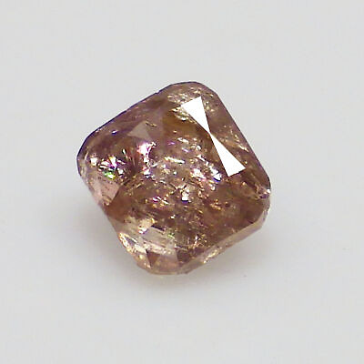 #ad 0.27 Ct Mind Blowing Radiant 3 x 3MM Natural Argyle Fancy Purplish Pink Diamond $127.99