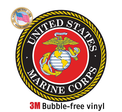 #ad U.S. USMC Marine Corps Seal Car Truck Laptop Decal OFFICIAL SELLER $8.99