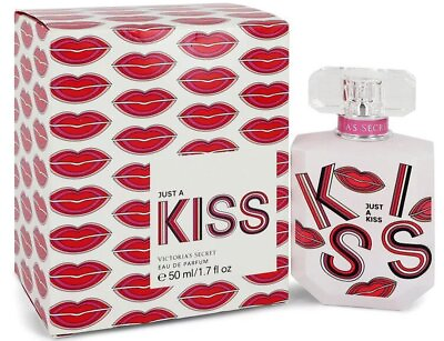 #ad Just a Kiss by Victoria#x27;s Secret perfume for women EDP 1.7 oz New in Box $32.00