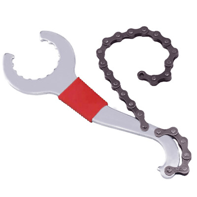 #ad Bicycle Bike Chain Freewheel Wrench Spanner Bottom Bracket Remover Repair Tool $11.63