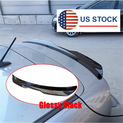 #ad 39quot; Gloss Black ABS Car Rear Roof Spoiler Wing Lip Sticker For Hatchback SUV MPV $46.99