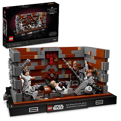 #ad LEGO Star Wars Death Star TM Trash Compactor 75339 Toy Block Present $181.74