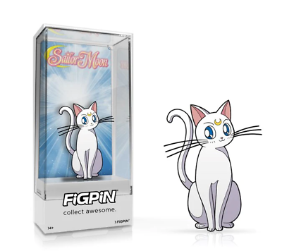 #ad FiGPiN Classic: Sailor Moon Artemis 1305 Edition Limited to 1000 Pieces $20.95