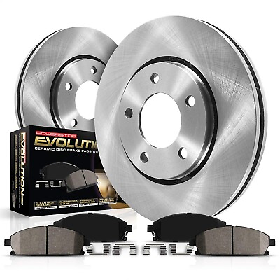#ad Power Stop Front KOE2009 Stock Replacement Brake Pad and Rotor Kit Autospecia... $178.16