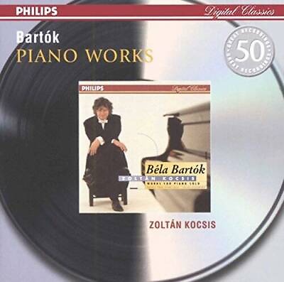 #ad Bartk: Piano Works Audio CD By Bla Bartk VERY GOOD $13.51