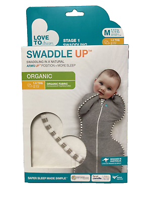 #ad Love To Dream Swaddle UP Adaptive Organic Swaddle Wrap Cream Brand New $18.99