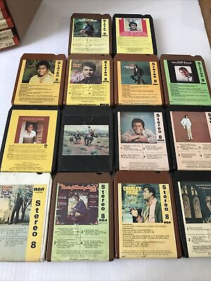 #ad Charlie Pride 8track collection 14 different Charlie Pride 8tracks $70.00