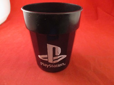 #ad Sony Playstation 1 Console PS1 System Promotional Plastic Cup Black $13.99