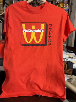 #ad McDonald’s WcDonald’s Tshirt Red $5.00