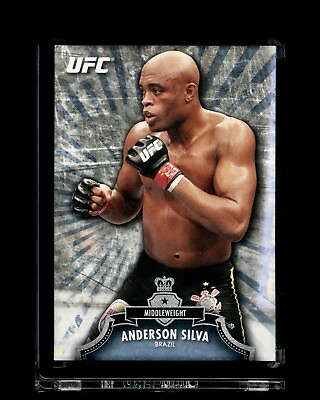 #ad 2012 Topps UFC Bloodlines Anderson Silva #1 QTY $4.99