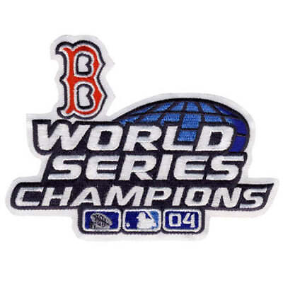 #ad 2004 Boston Red Sox MLB World Series Championship Jersey Patch Alternate Version $16.99