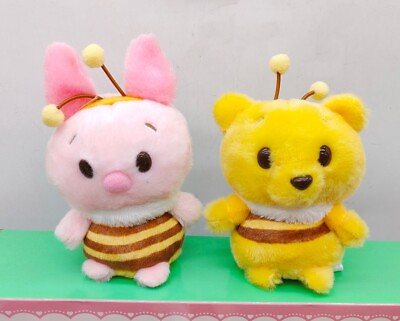 #ad Disney winnie the pooh Piglet plush Urupocha chan urupochachan bees Honey bee $22.32