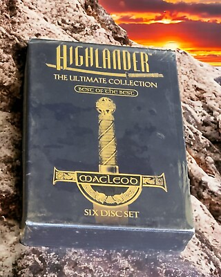 #ad Highlander Series: Best of the Best DVD 2007 6 Disc Set $75.00