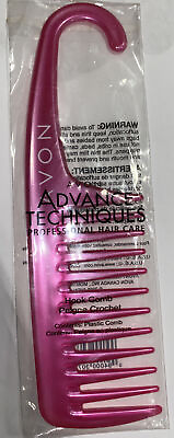 #ad Avon Advance Techniques HOOK COMB 9” Shower Detangler 2008 Avon NOS Shower Comb $18.00