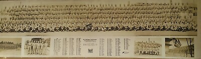 #ad 1942 Panoramic Photo Co. A 4th Engineer Training Batt. ALL NAMES IN LISTING $99.99