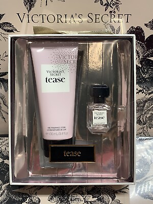 #ad Victoria#x27;s Secret Tease Gift Set Fragrance Mini 2 Piece Lotion Perfume Holiday $20.99