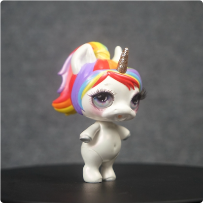 #ad Original Unicorn Sparkly Critters Series Toys Magical Slime Dolls Unicorn White AU $35.00