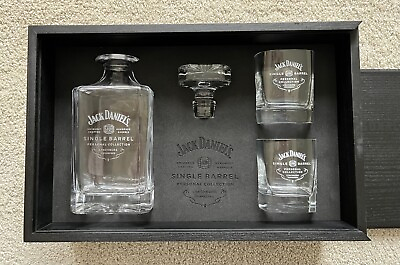 #ad Jack Daniels Distillery Single Barrel Personal Collection Decanter Set $325.00