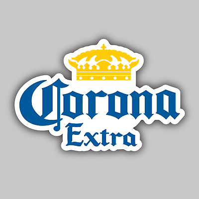 #ad Corona Extra Vinyl Sticker Decal Beer Lager Brewery Mexico Bar Import $18.00