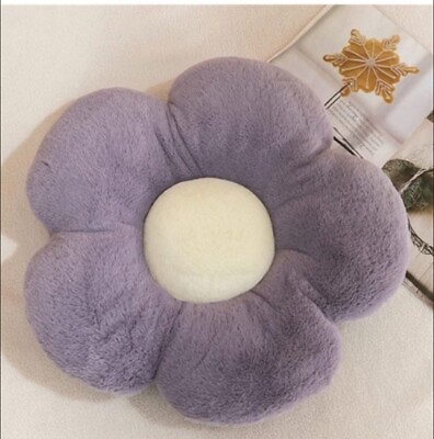 #ad Flower Shaped Pillow purple In Color $9.99