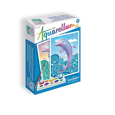 #ad SentoSphere SEN6000 Aquarellum Dolphins Magic Canvas $21.10