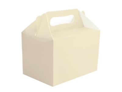 #ad Ivory Cream Coloured Boxes Wedding Favour Party Gift Food Party Meal Box GBP 3.99