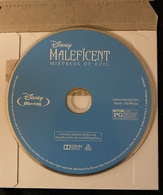 #ad Maleficent Mistress Of Evil Blu ray. Disc Only $5.00