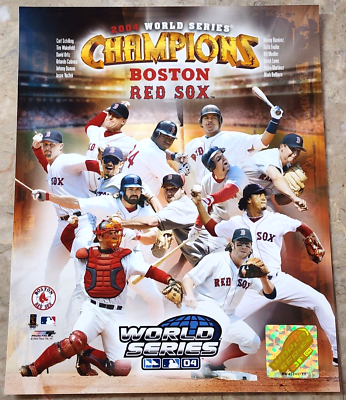 #ad 2004 Boston Red Sox World Series Photo File Promo 8x10 Officially Licensed MLB $12.99