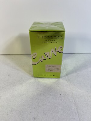 Curve for Men by Liz Claiborne After Shave Splash 4.2 oz New in Sealed Box $18.79