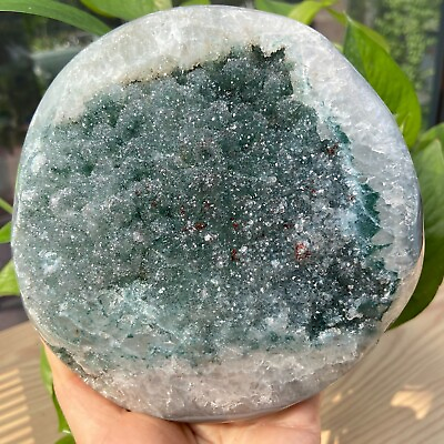 #ad 4.66LB Natural Green Crystal Caved Quartz Mineral Crystal Specimen Reiki Healing $369.00