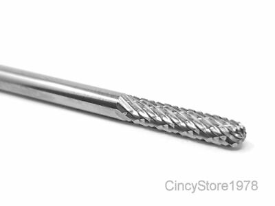 #ad SC42D Cut Solid Carbide Burr Bur Cutting Tool Die Grinder Bit 1 8quot; MADE IN USA $9.95