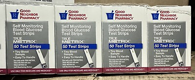 #ad True Matrix Glucose Blood Test Trips 2 Pack 100 Test Strips Total $19.99