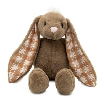 #ad Plushible Easter Bunny Plush Cuddly Soft Embroidered Stuffed Animal Brown $27.81