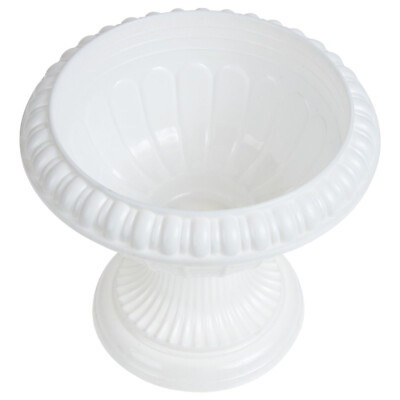 #ad White Plastic Urn Planter for Weddings and Decor PH $7.01