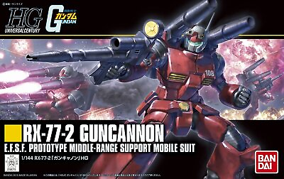 #ad Bandai Hobby Gundam HGUC Guncannon Revive HG 1 144 Model Kit USA Seller $19.95