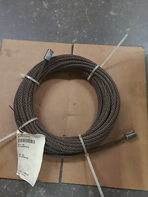 #ad YALE 644629203 WIRE ROPE ASM 38D107 S6X37 076 5 TON $550.00
