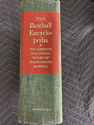 #ad The Baseball Encyclopedia 1976 3rd Edition Hardcover Joseph L. Reichler SIGNED $79.00
