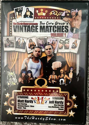 #ad The Hardy Show Presents The Core Group#x27;s Vintage Matches Volume 1 DVD Hardy Boys $25.99