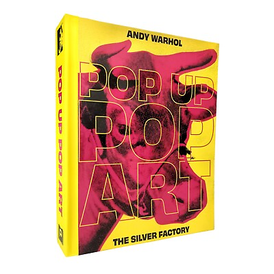 #ad Andy Warhol Pop Up Pop Art The Silver Factory Book Standard Edition $60.00