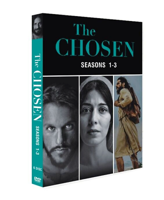 #ad The:Chosen:The Complete All3 Seasons DVD 7 Discs Box Set New Sealed US Seller $15.79