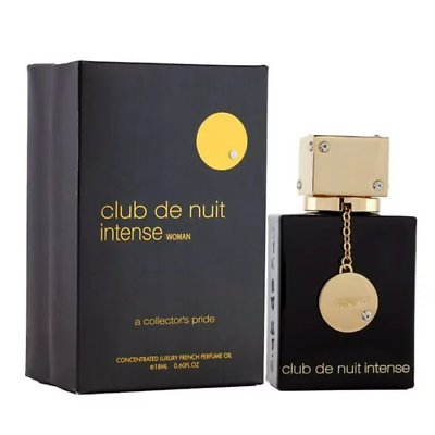 #ad Club De Nuit Intense by Armaf 0.60 oz Perfume Oil Women New In Box $36.25