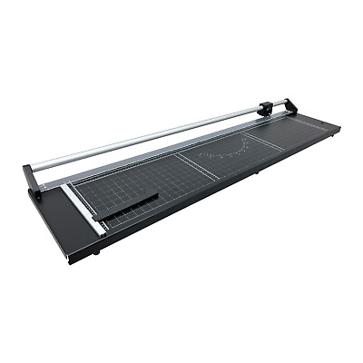 #ad Rotary Paper Cutter 48quot; Cut Length Manual Precision Paper Trimmer w Grid Lines C $262.55